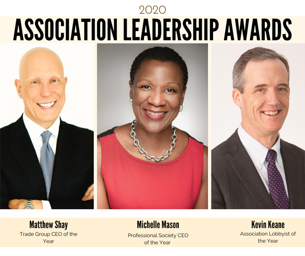 2020 awards go to three leaders in Washington, Chicago