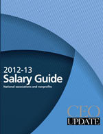 Salary guide data reports latest CEO compensation