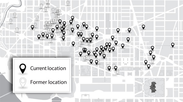 Many associations cozy up to Capitol Hill when moving