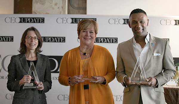 Hybrid celebration honors winners of Association Leadership Awards