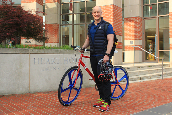 Biking and going green at ACC